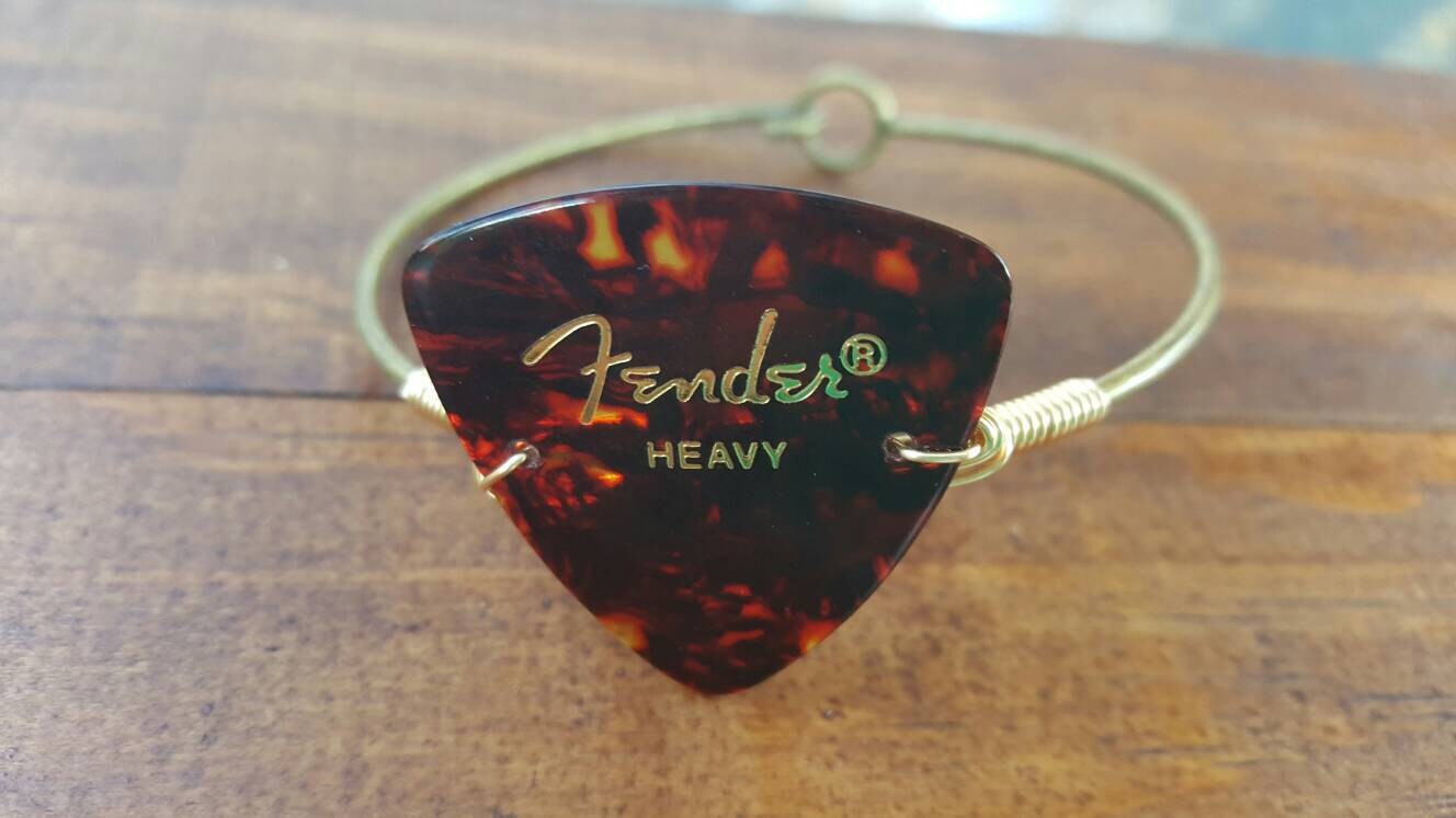Guitar pick bracelet handmade bracelet handmade jewelry Etsy