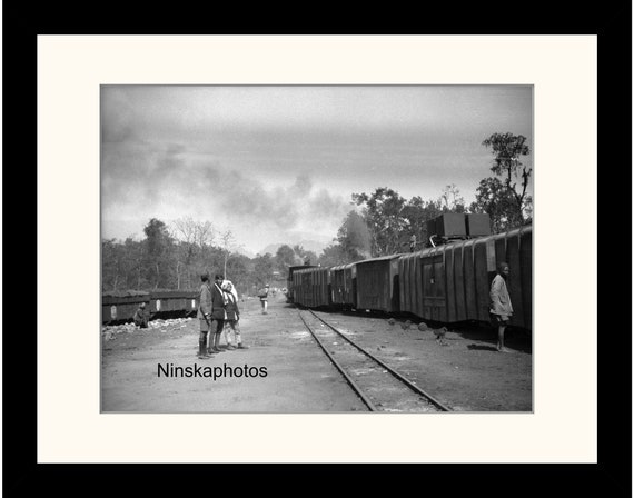 The Darjeeling Himalayan Railway, India Vintage Photo Reproduction by James Dearden Holmes - Historical Photography