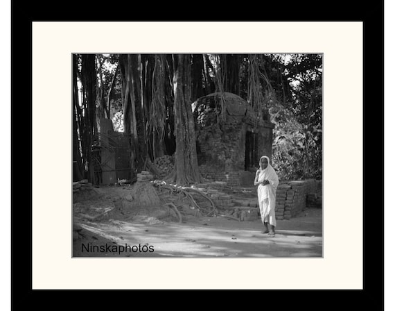 Village Shrine near Calcutta (Kolkata) India Vintage Photo Reproduction by James Dearden Holmes - Historical Photography