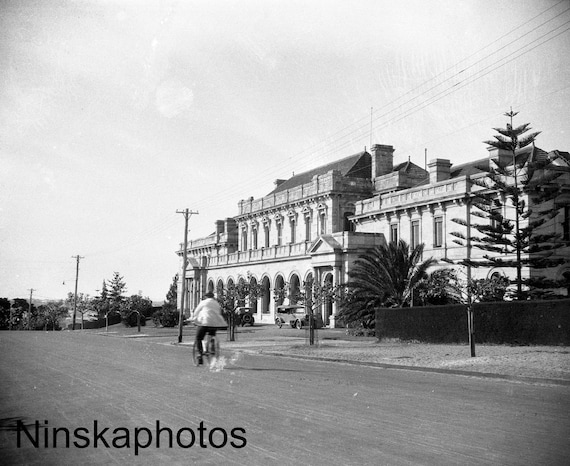 Perth - Parliament House, Australia by J. Dearden Holmes, 1920s antique photo reprint, Vintage Photography, Australian History