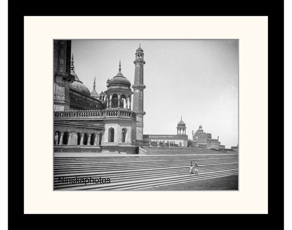 Bara Imambara Mosque, Lucknow, India Vintage Photo Reproduction by James Dearden Holmes - Historical Photo