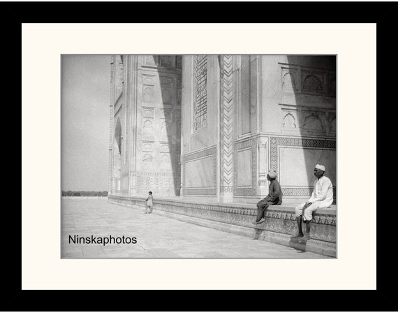Taj Mahal, Agra, India Vintage Photo Reproduction by James Dearden Holmes - Historical Photo