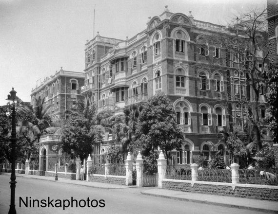 YMCA, Bombay - Mumbai, India - Vintage Photo Reproduction by James Dearden Holmes - Historical Photo