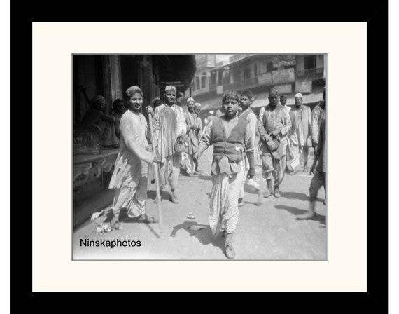 Hindu Festival in Agra, India Vintage Photo Reproduction by James Dearden Holmes - Historical Photo