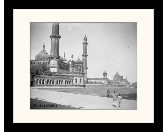 Bara Imambara Mosque, Lucknow, India Vintage Photo Reproduction by James Dearden Holmes - Historical Photo