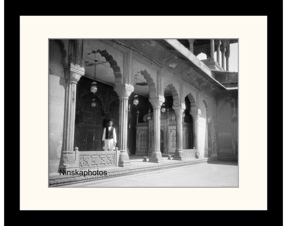 Jama Masjid, Mosque in Delhi, India Vintage Photo Reproduction by James Dearden Holmes - Historical Photo