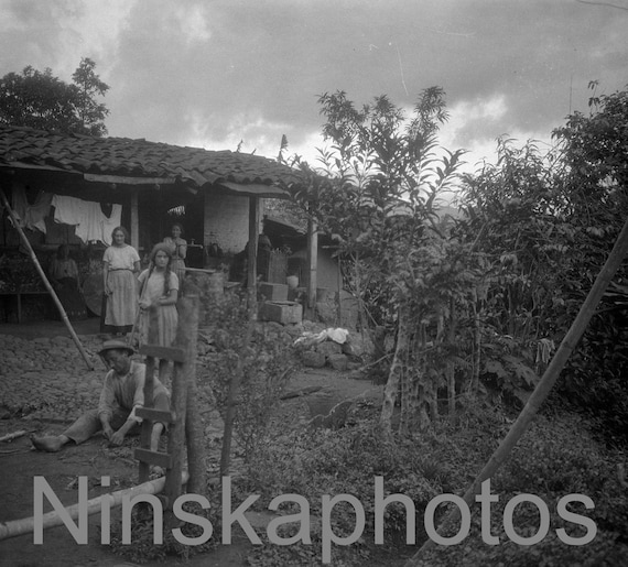 1920s Costa Rica, San Jose Family by J. Dearden Holmes, 1920s antique photo reprint, Vintage Photography
