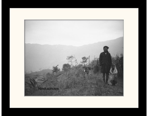 Wedding at Darjeeling Tea Estate, Nagri, India Vintage Photo Reproduction by J. Dearden Holmes - Available Framed - Historical Photography