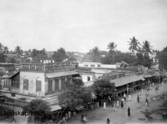 Madura - View from the Temple Roof,  India - Vintage Photo Reproduction by James Dearden Holmes - Historical Photo