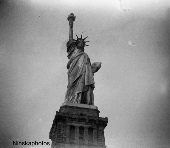 The Statue of Liberty, New York City - United States, 1926 - Fine Art Antique Photo Print - Vintage Photo - 7039