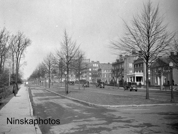 Baltimore - North Charles Street - Maryland, United States, 1927 - Fine Art Antique Photo Print - Vintage Photo - 7210