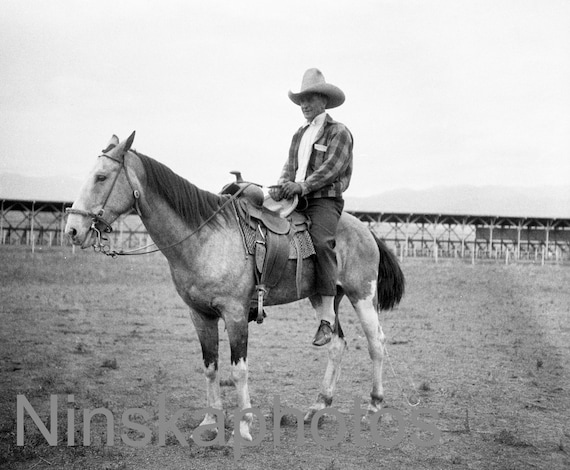 1920s Rodeo, Colorado Springs, Colorado, United States, 1920s antique photo reprint, horses, Cowboy