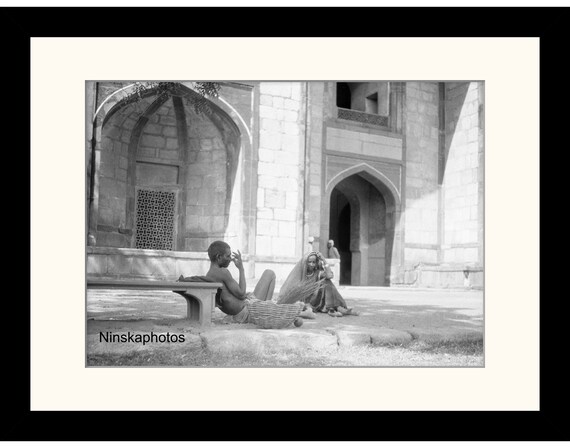 Humayun's Tomb, Delhi, India Vintage Photo Reproduction by James Dearden Holmes - Historical Photo