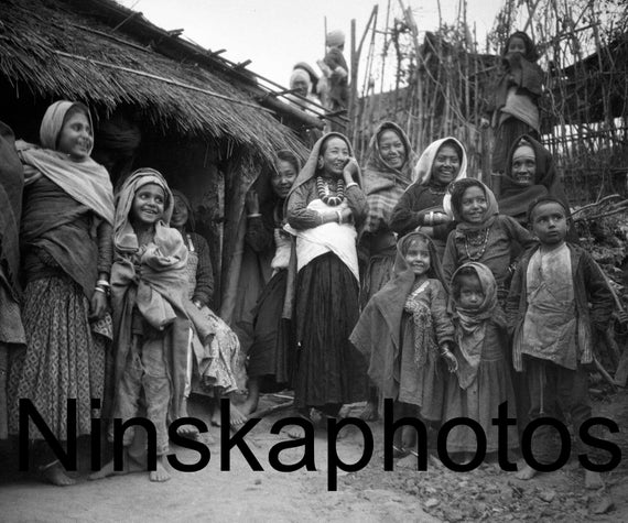 1920s Indian Wedding Nagri Chhattishgarh, India by J. Dearden Holmes, 1920s antique photo reprint, Children Photo, Local History