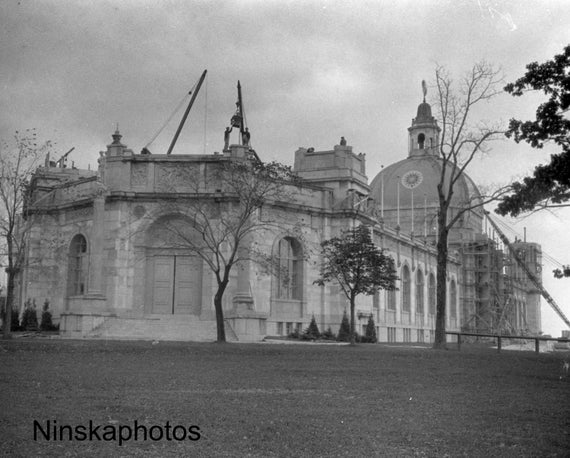 Toronto Exhibition Grounds, New Government Building for Ontario, Canada 1926 - Fine Art Antique Photo Print - Vintage Photo - 6748