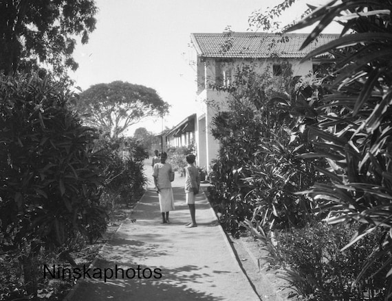 Silk Farm in Bangalore, India - Vintage Photo Reproduction by James Dearden Holmes - Historical Photo