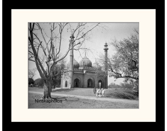 The Golden Mosque, Delhi, India Vintage Photo Reproduction by James Dearden Holmes - Historical Photo