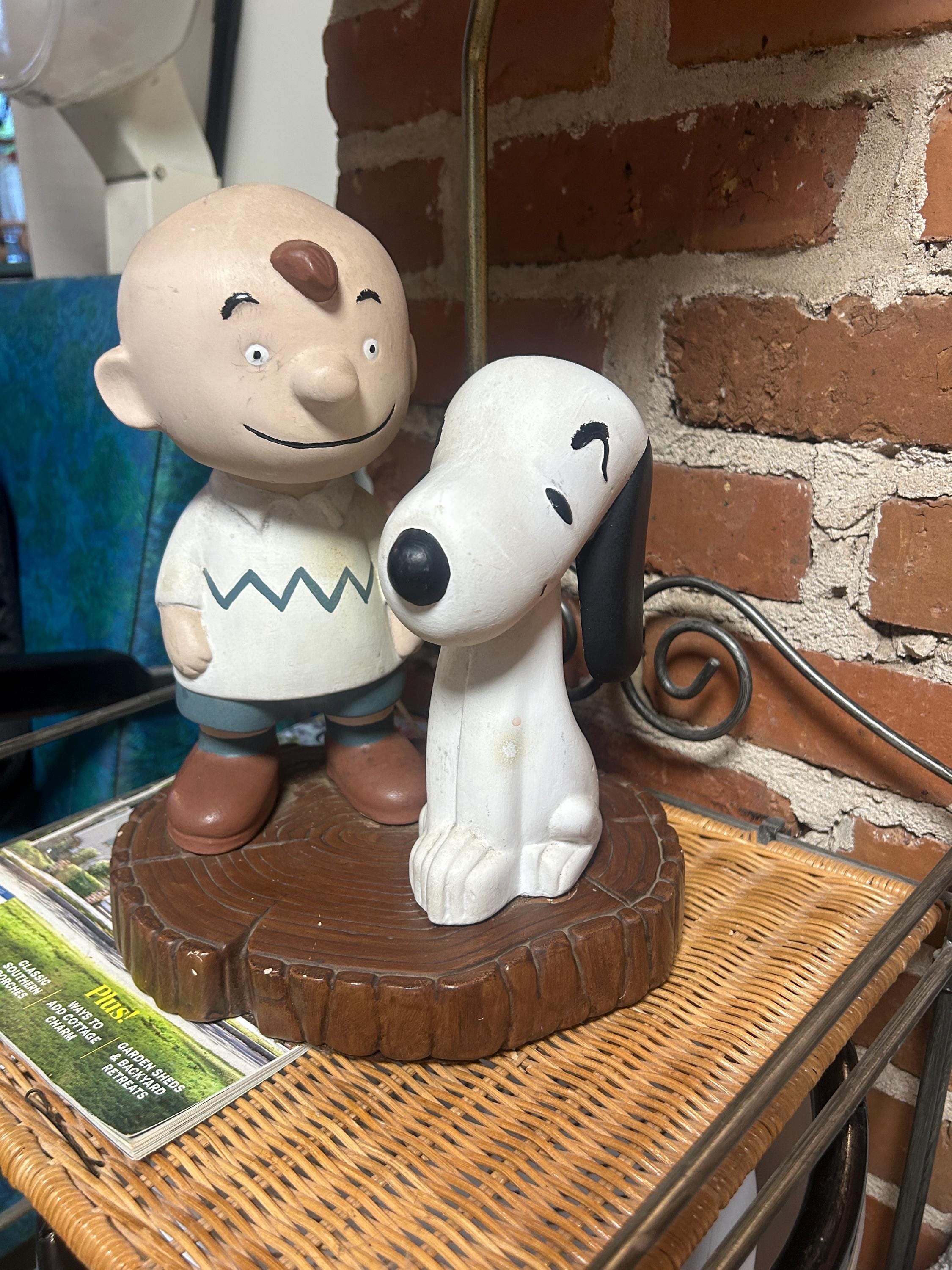 Vintage Snoopy Lamp - Etsy
