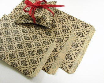 Bulk 5 4.5x5 Cotton /& Linen Print Rosary Bag Pouch Pocket Money Coin Bag Drawstring Grab Amulet Bag Traditional Packaging for Jewelry Gift