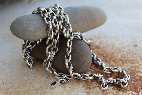 GORGEOUS NEW 925 SILVER LINK CHAIN IN LENGTHS 16-30in FREE UK P/&P