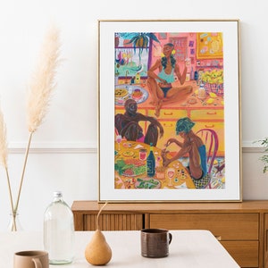 Whisky e Vitamine - Queer Art Print, Feminist Poster, Genderqueer Wall Art – A2, A3, A4