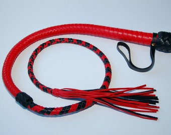 Whip,  Handmade Leather Snake