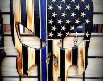 Punisher Law Enforcement American Flag,  Spartan Helmet American Flag