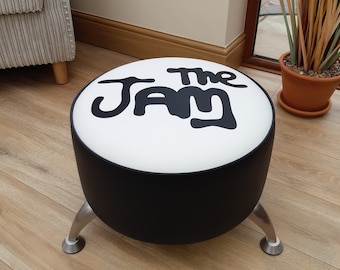 The Jam Footstool Black Sides