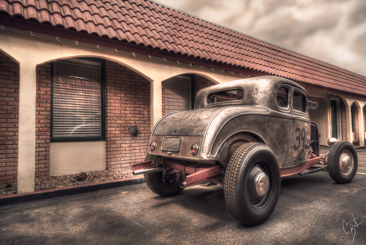 Rat Rod Austin Canvas Print Gallery Wrapped Wall art Hot Rod Etsy