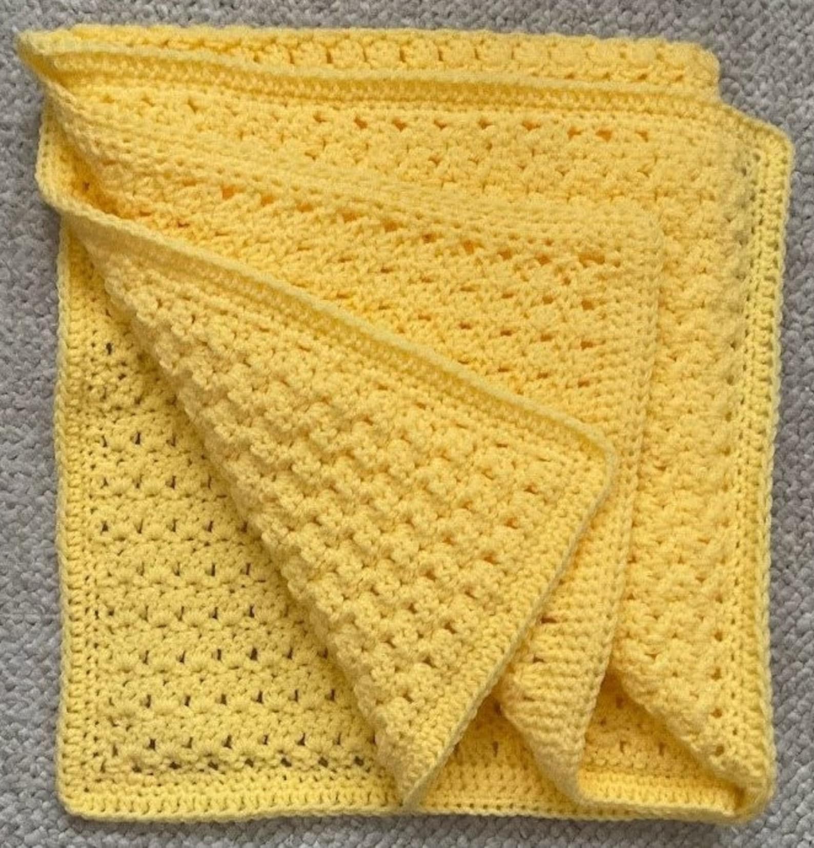 Baby Blanket PATTERN Crochet Instant PDF Download Handmade Etsy