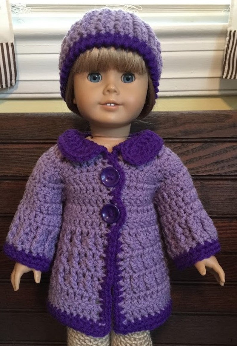 DOLL SWEATER PATTERN Crochet Doll Sweater & Hat Pattern for Etsy Italia