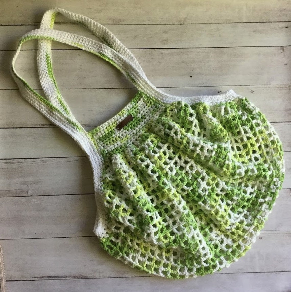 FRENCH MARKET BAG Eco Friendly Crochet Farmer's Market Bag Etsy