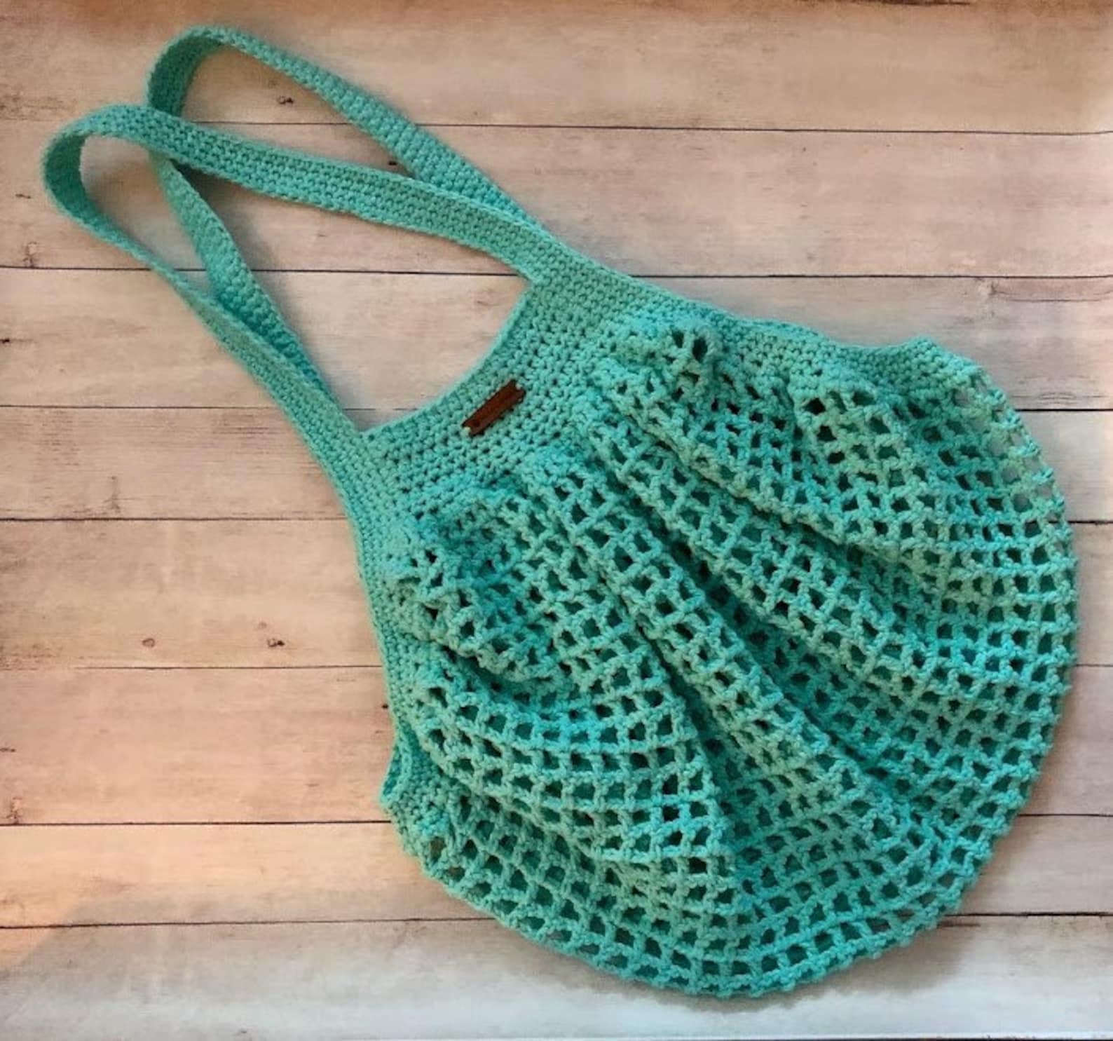 FRENCH MARKET BAG Eco Friendly Crochet Farmer's Market Bag Etsy