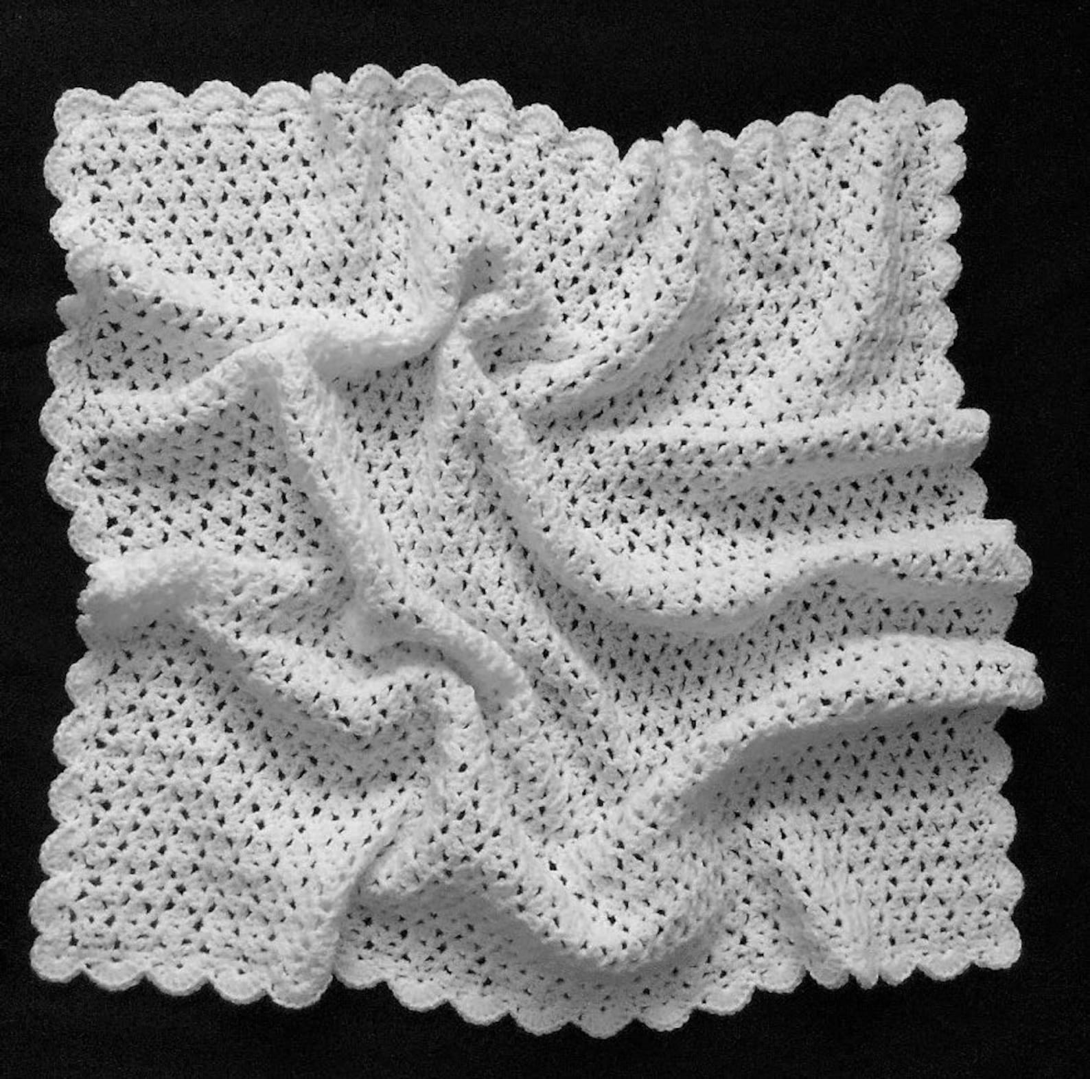 Baby Blanket PDF PATTERNS Crochet Baby Blanket Pattern Medium Etsy
