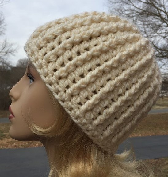 HAT PDF PATTERN Crochet Chunky Beanie Pattern Instant Download Gift for ...