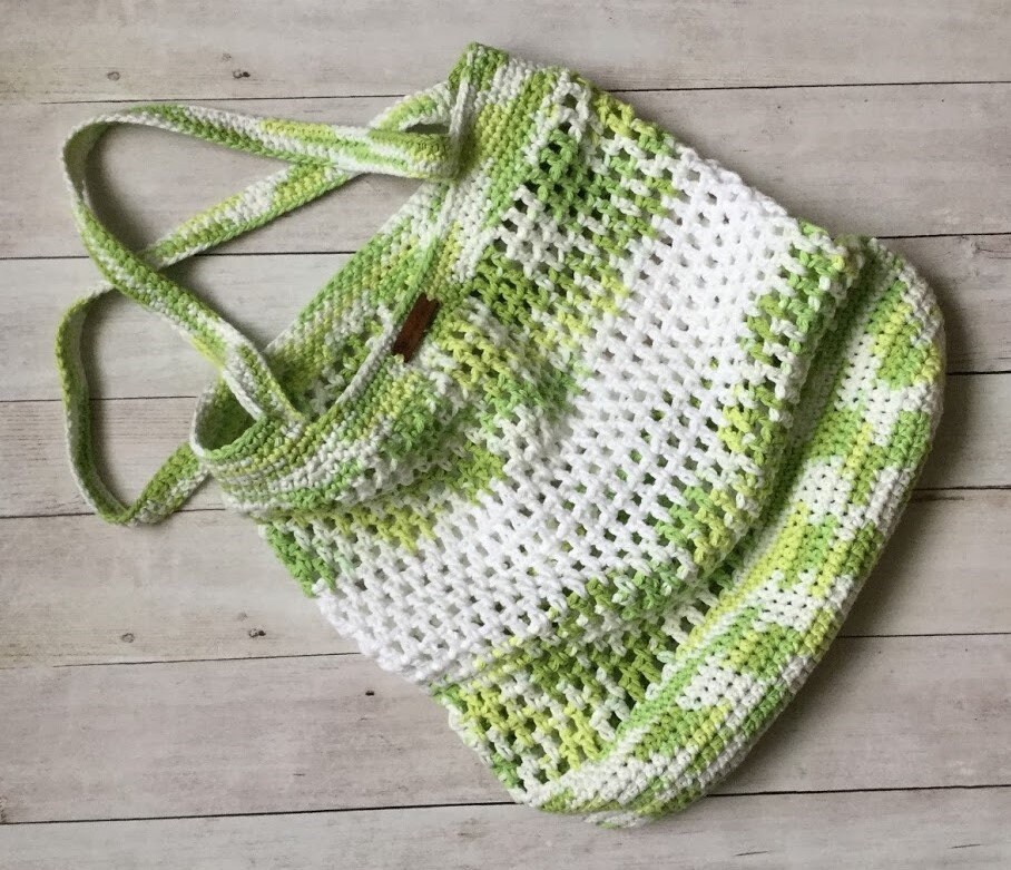 MARKET BAG PATTERNS Pdf Instant Download Crochet Eco Friendly French ...