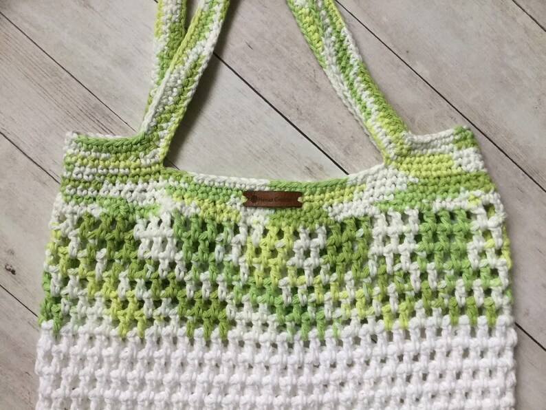 MARKET BAG PATTERN Pdf Instant Download Crochet Eco Friendly Market Bag ...