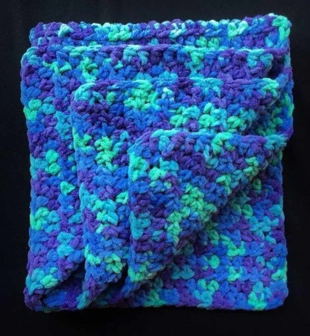 CROCHET BABY BLANKET Chunky Baby Blanket Handmade Crochet Etsy