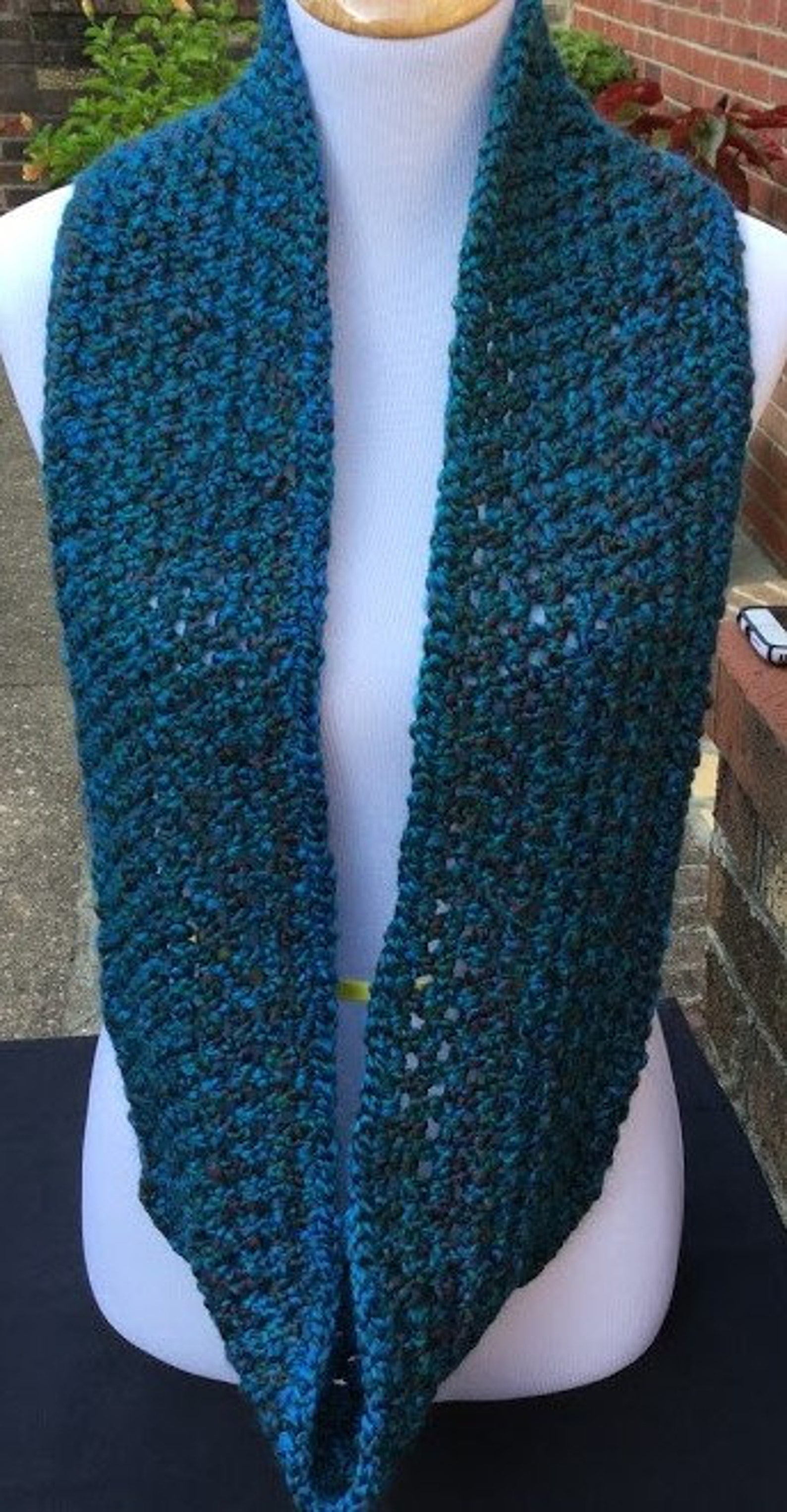 CROCHET INFINITY SCARF Homespun Yarn Handmade Scarf Chunky Soft and ...