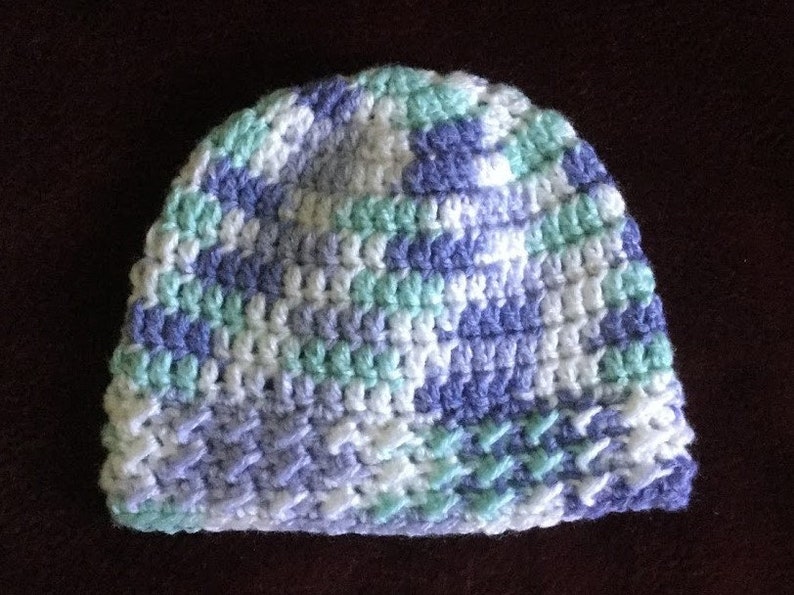 Blue Baby Sweater and Hat Crochet Baby Boy Sweater /& Hat Set Baby Shower Gift for Baby Homecoming Baby Outfit Handmade Infant Gift