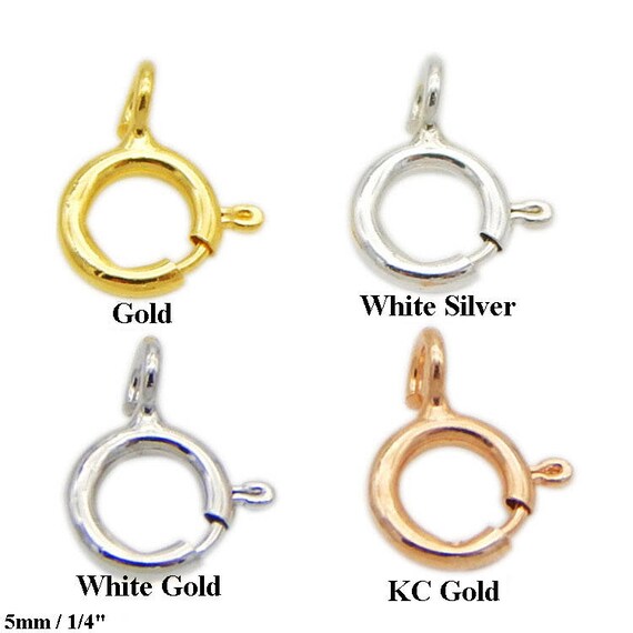 Wholesale Lot of 100 Plated Brass 12mm Self Closing Lever Lobster Claw Clasps