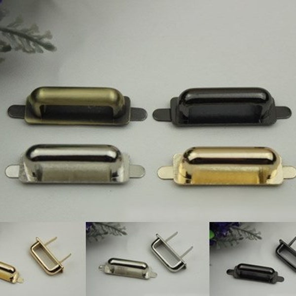 Belt Loops Chain Connector Bag Hardware Arch Bridge Buckle Gold Silver Black Bronze 1/10 pcs Handmade Purse Handbag Making Metal 26mm 1"