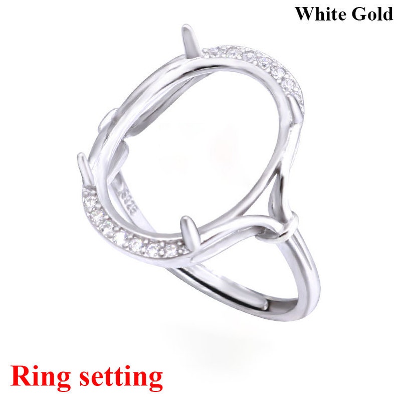 12mm size 9 Sterling Silver Vintage Style Engagement Ring wide w// CZ Stones 1//2