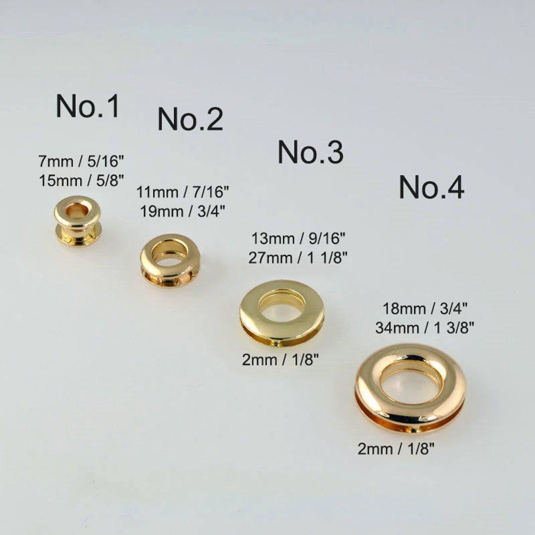 Curtain Grommets 8 Pack Antique Gold 1 - 9/16