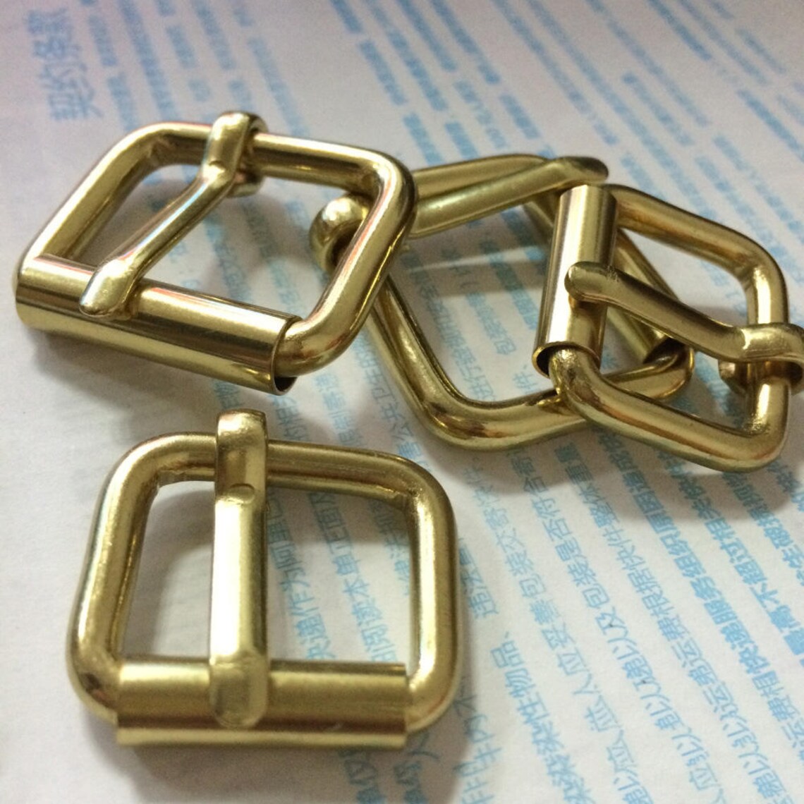 Antique Brass Roller Pin Belt Buckle Heel Bar Single Prong Etsy