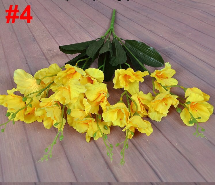 Artificial Silk Gladiolus Flowers For Wedding Crown Door Etsy