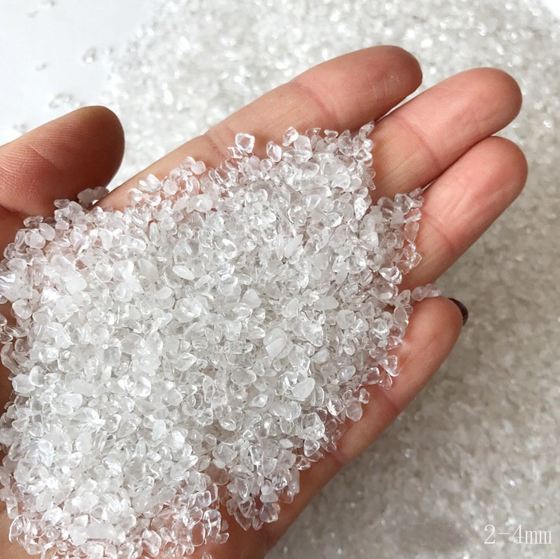 Natural White Quartz Aquarium Fish Tank Gravel 3.5oz Vase Etsy