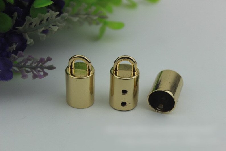 Bell Tassel Keychain Bag Hardware Cute Light Gold 220 pcs Handmade Purse Handbag Making Metal Charms 19mm 34 Inch Bulk Wholesale Supplies