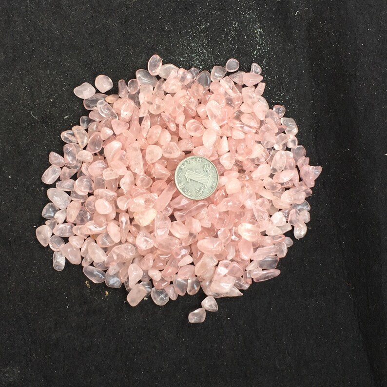 3.5oz Natural Rose Quartz Fish Aquarium Gravel Vase Filler Etsy