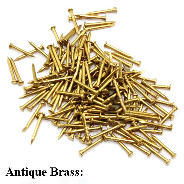 Prym Bag Base Nails in Antique Brass - bag feet Prym 615901